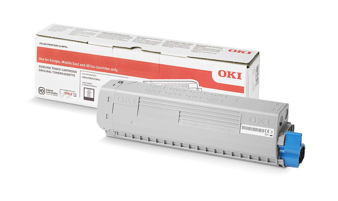 Amazon.com: OKI C824/834/844 Black Toner 5K : Office Products